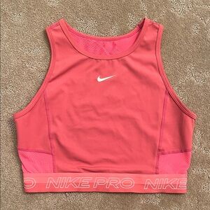 Nike Pro Dri-Fit Pink Sports Bra, XS